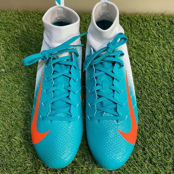 Nike Vapor Untouchable Pro 3 Miami Dolphins PE Football Cleats Men AO3021-103 main image 5